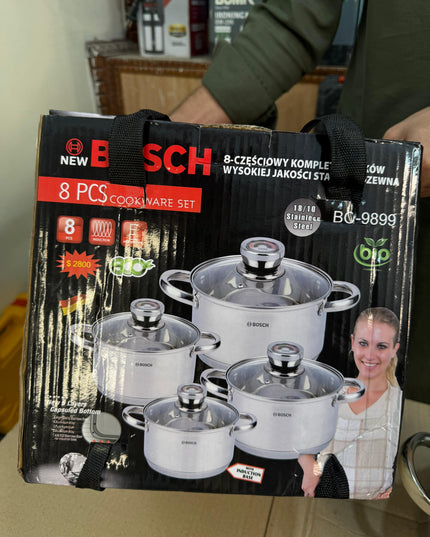 BOSCH Germany 8 pieces cookware set