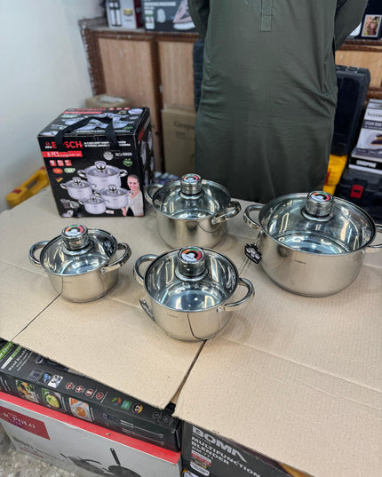 BOSCH Germany 8 pieces cookware set