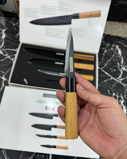 ZILLINGER Japanese Knife Set - 4 Pcs