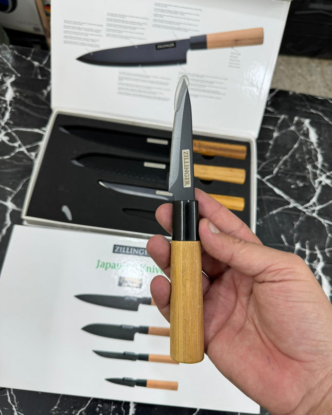 ZILLINGER Japanese Knife Set - 4 Pcs
