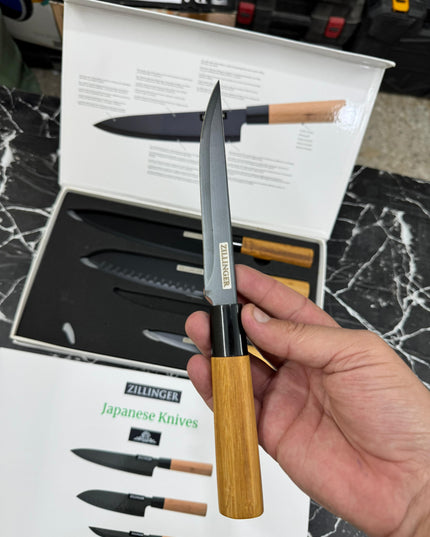 ZILLINGER Japanese Knife Set - 4 Pcs
