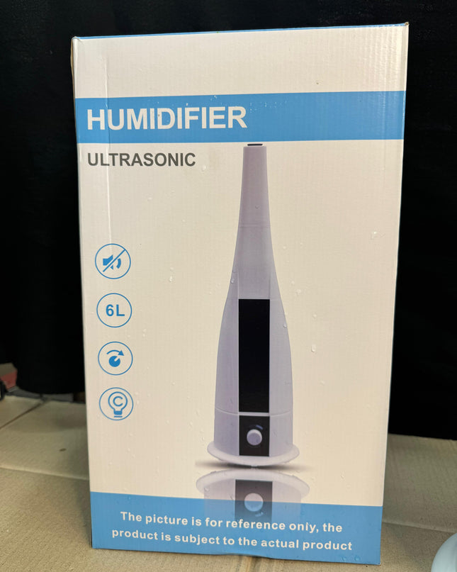 Ultrasonic Humidifier 6 Liters