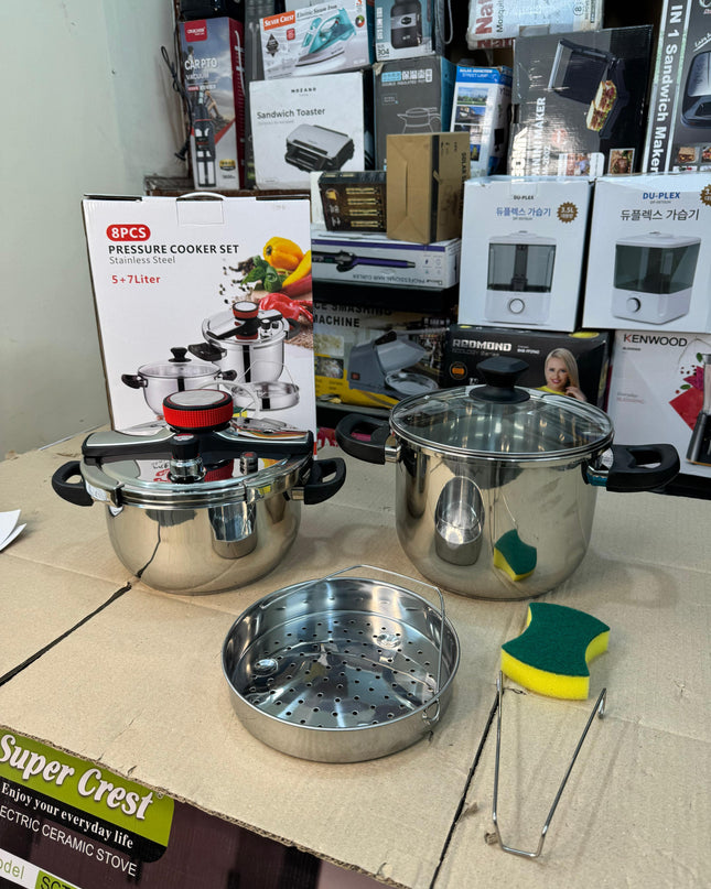 lot imported AUTOMATIC PRESSURE COOKER 7 & 5 litter