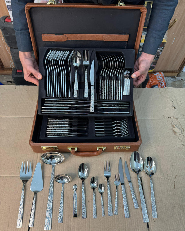 Turkey karaca 91 Pieces Luxury Cutlery Set