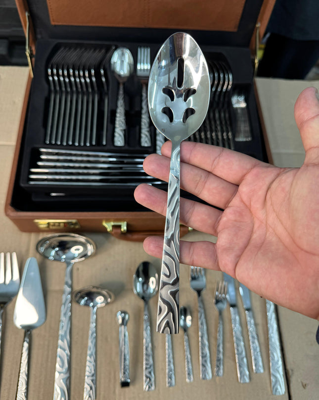 Turkey karaca 91 Pieces Luxury Cutlery Set