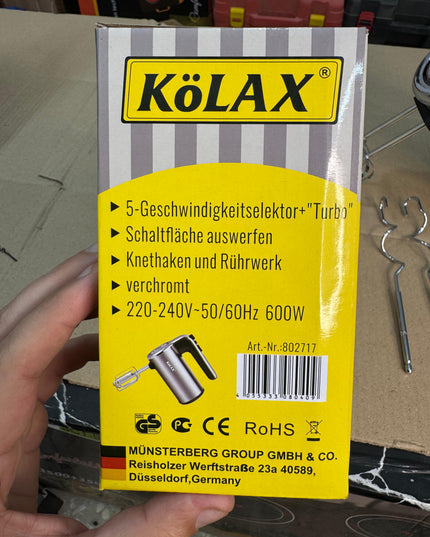 kolax professional hand mix ( egg beater )