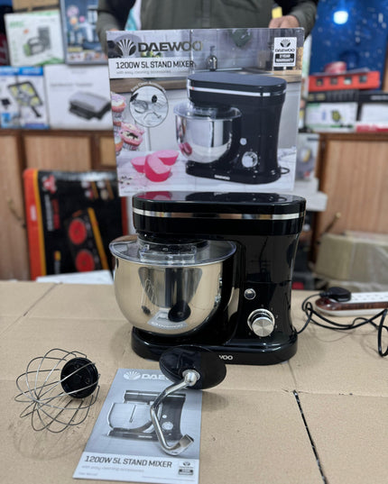 UK lot DAEWOO 5l stand mixer 1200watt