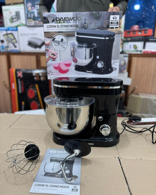 UK lot DAEWOO 5l stand mixer 1200watt