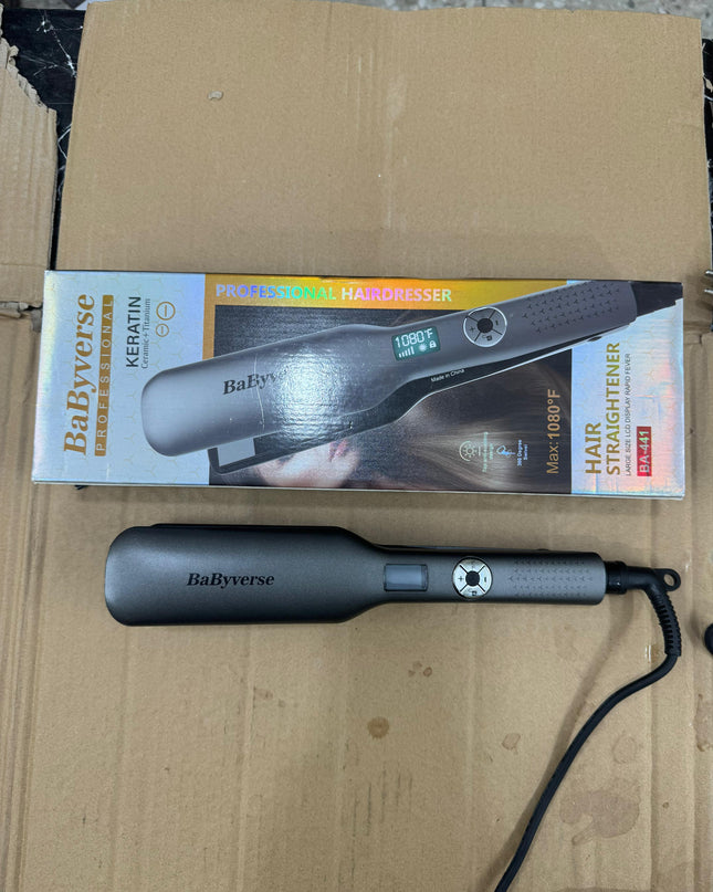 babyverse professional hair straightener