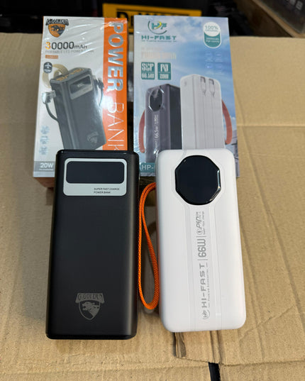 lot imported 30000 mah power bank