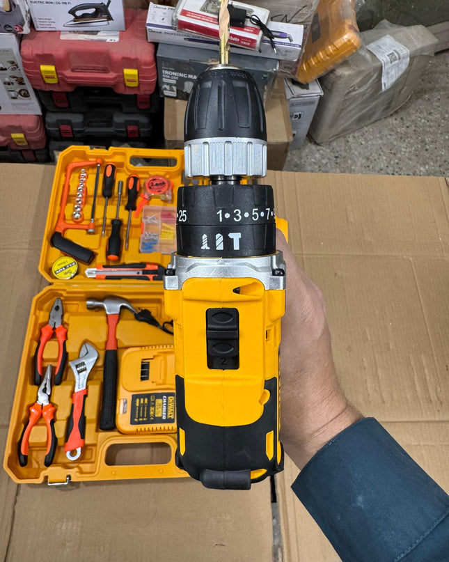 DeWalt commercial use 117 pcs drill machine set 36V