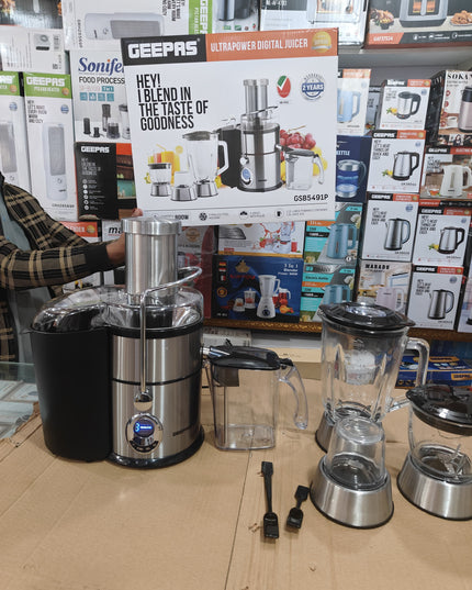 Geepas Ultrapower digital 4 in 1 juicer blender