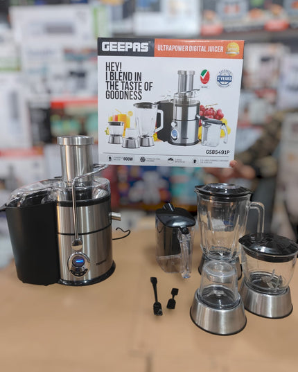 Geepas Ultrapower digital 4 in 1 juicer blender