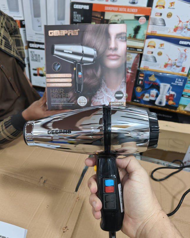 GEEPAS professional steel hair dryer  GHD 86072