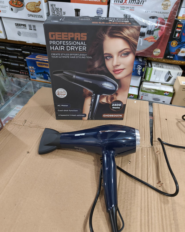 GEEPAS professional hair dryer 86007