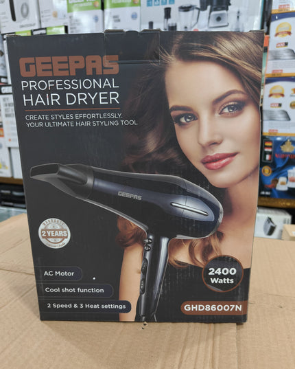 GEEPAS professional hair dryer 86007
