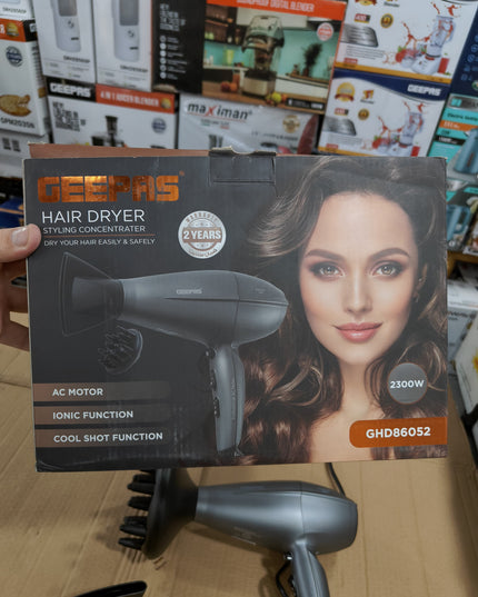 GEEPAS professional hair dryer GHD 86052