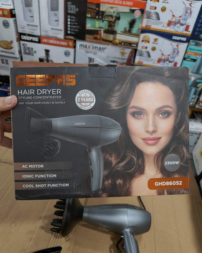 GEEPAS professional hair dryer GHD 86052