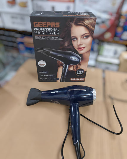 GEEPAS professional hair dryer 86007