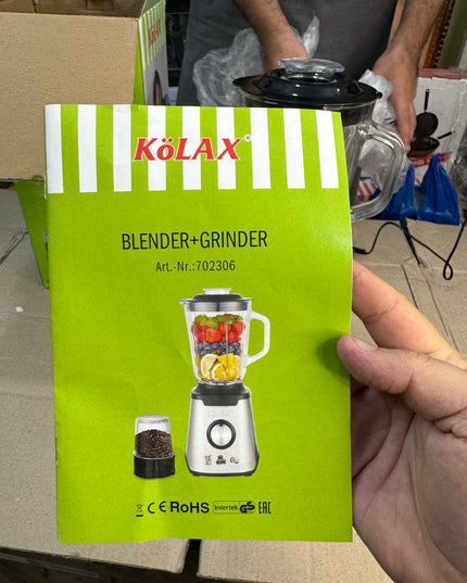 KOLAX 2 in 1 blender & grinder