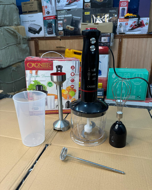RASSIAN LOT Cronier 5 in 1 hand blender set
