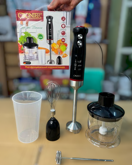 RASSIAN LOT Cronier 5 in 1 hand blender set