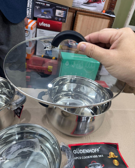 lot imported 6 pieces cookware set