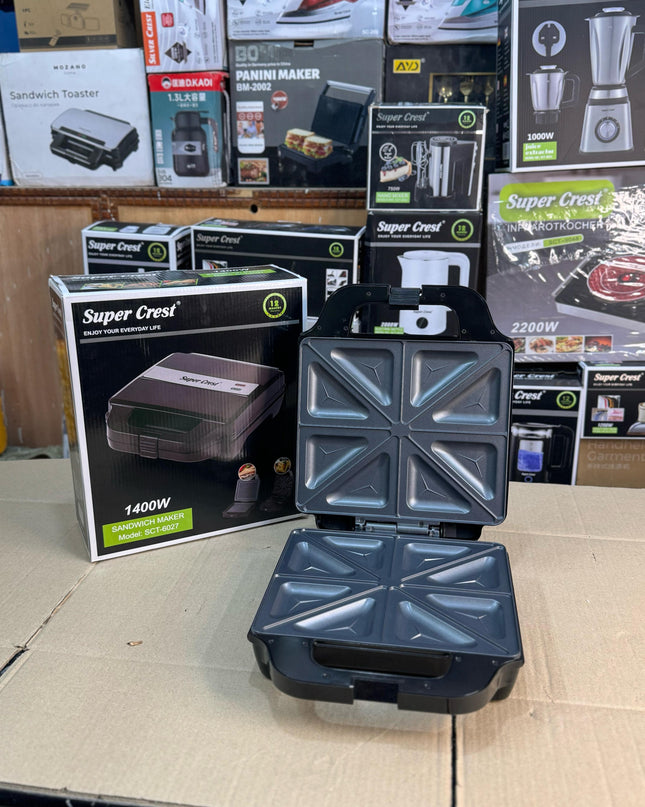 SUPER CREST Germany 8 slice sandwich maker