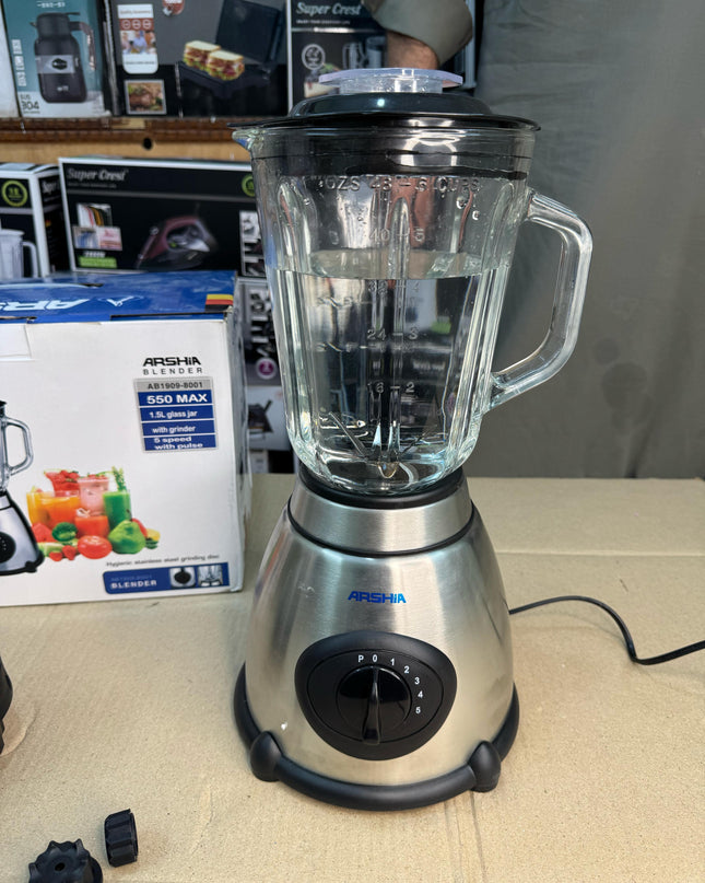 ARSHIA Germany 2 in 1 blender grinder