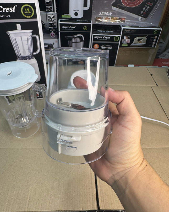 SUPER CREST Germany 2 in 1 blender grinder