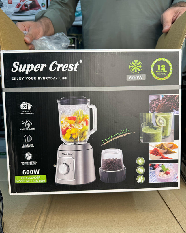 SUPER CREST Germany 2 in 1 commercial blender
