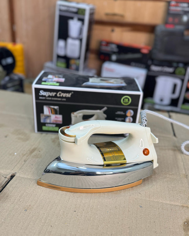 SUPER CREST 1200W Heavy Dry Iron SCT-1034