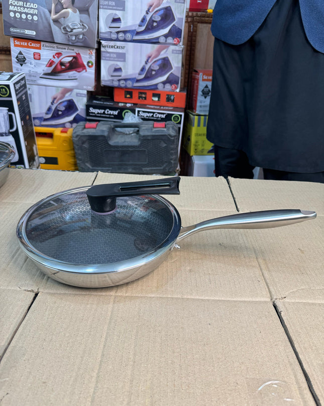 26 cm Honeycomb lesser coating flat Fry Pan