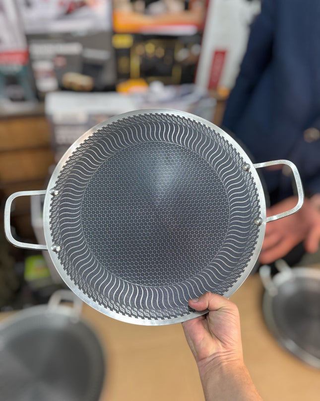 Germany lot 34cm honeycomb lesser coating tawa
