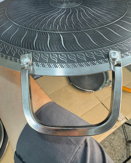 Germany lot 34cm honeycomb lesser coating tawa