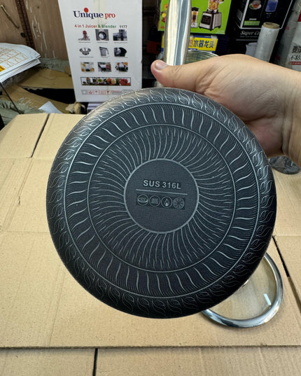 Honeycomb lesser coating sauce pan