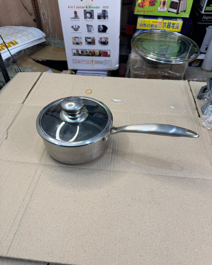 Honeycomb lesser coating sauce pan