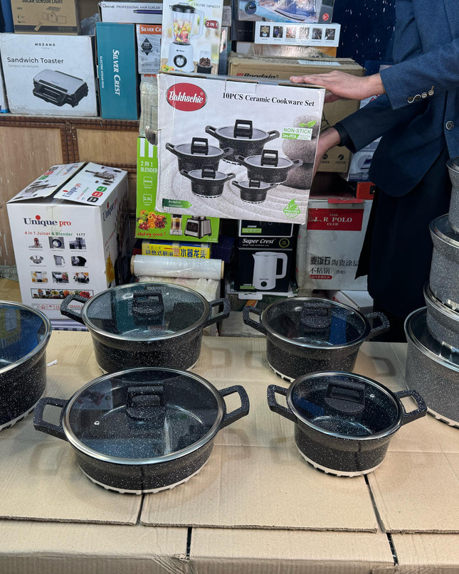 Germany lot bakhschie 10 pieces cookware set