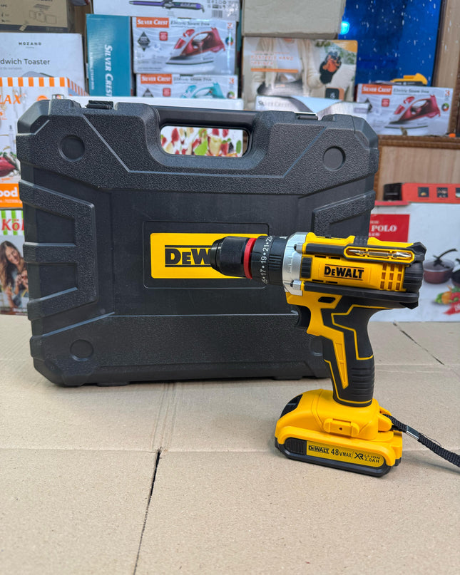 DeWalt metal chak commercial use 117 pcs drill machine set 48V