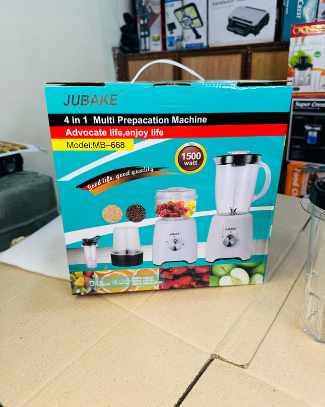 jubake 4 in 1 multifunctional blender chopper