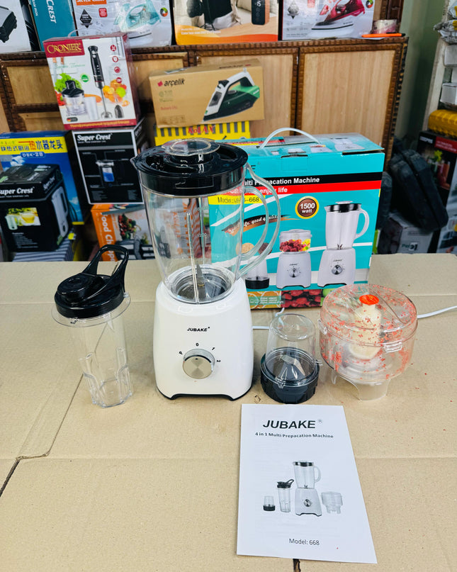 jubake 4 in 1 multifunctional blender chopper