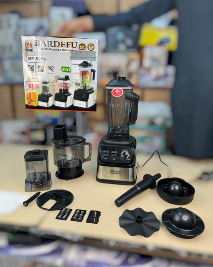 Bardefu 6 in 1  1 2.5L Multipurpose Blender - 5070 German Lot