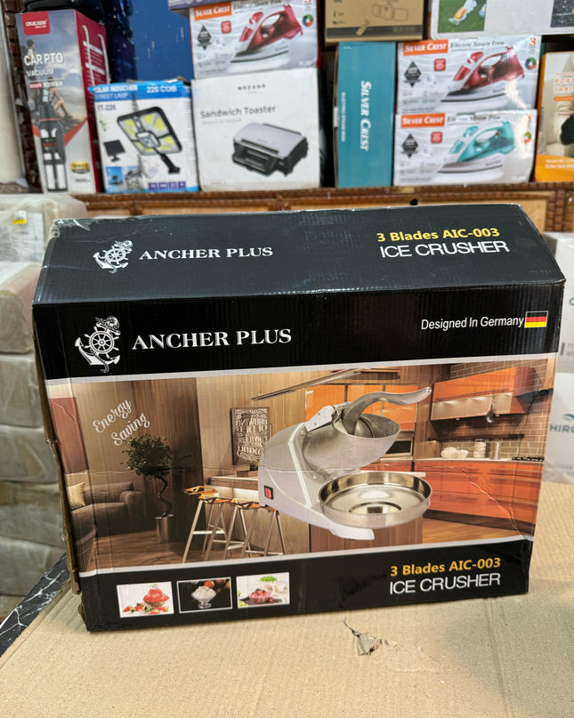 ancher plus ice crusher machine 300w
