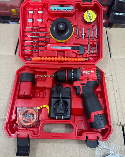 Milwakee Brushless 28V Drill machine with Toolkit