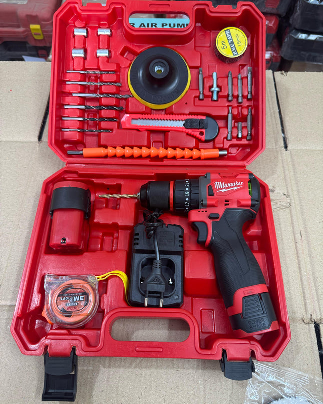 Milwakee Brushless 28V Drill machine with Toolkit