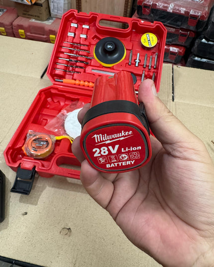 Milwakee Brushless 28V Drill machine with Toolkit