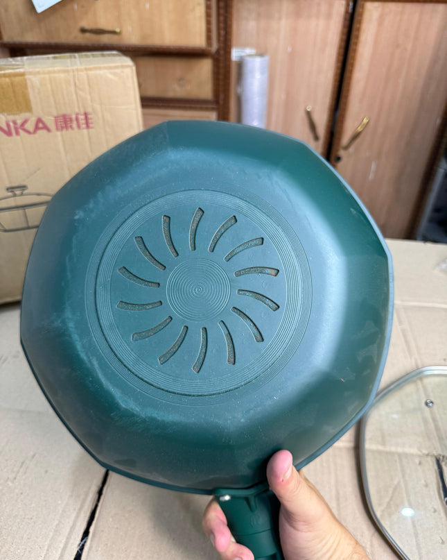 konka 32cm  granite deep frypan