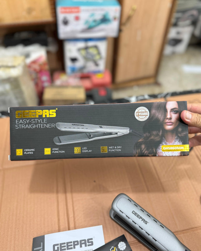 Geepas professional wet & dry hair straightener GHS 86050N