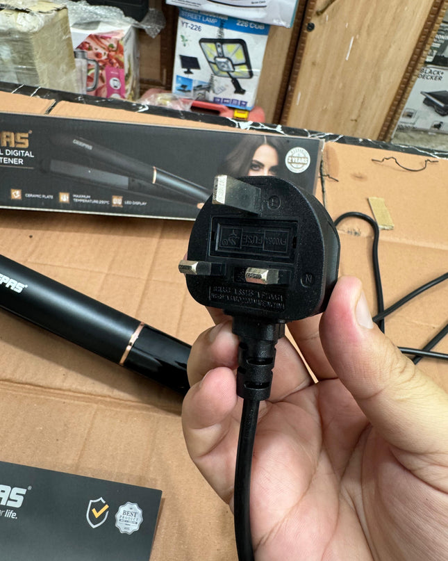 Geepas professional digital  hair straightener GHS 86003nv