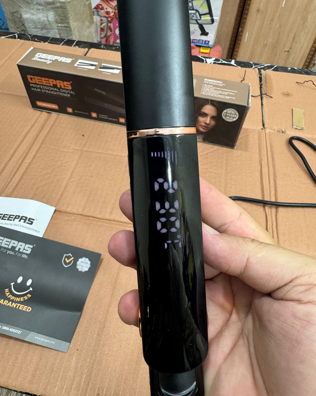Geepas professional digital  hair straightener GHS 86003nv